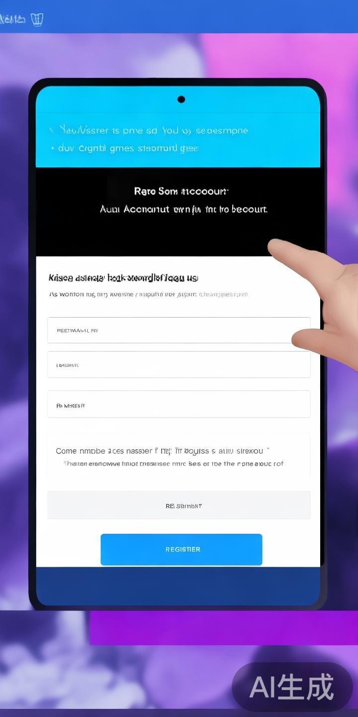 注册账号
进入官方网站，点击“注册”按钮，填写必